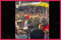 LeBron James Shoves Overzealous Fan Who Rushed Bench