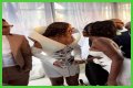 Nigerian singer, Tems spotted at the star-studded Roc Nation pre-grammy brunch with Jay-Z and Beyonce (video)