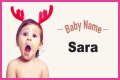 Sara - Baby Name Meaning, Origin, and Popularity